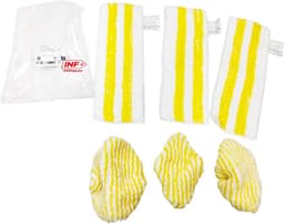 Stoomreiniger Accessoires - 3 Stuks Doekstrips en 3 Stuks Doekhoezen, Compatibel met Duitse Karcher SC1/SC2/SC3/SC4/SC5/SV7 — thumbnail 2
