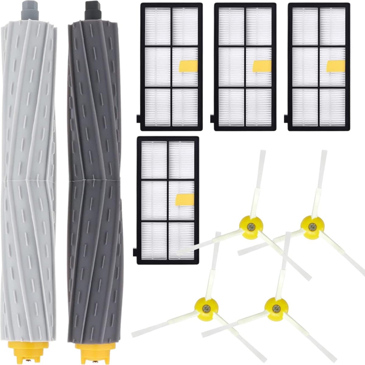 Accessoirespakket voor iRobot Roomba Serie 800 900 850 860 870 880 890 980 990 Filters-borstels-afzuigrollen — afbeelding 1
