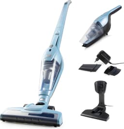 PRIMO PR507SV Steelstofzuiger Draadloos 2-in-1 - Stofzuiger Zonder Zak - Kruimelzuiger - HEPA Filter - Blauw — thumbnail 1