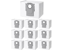 Stofzuigerzak voor Roborock S8 Pro-S8 Plus-S7 Pro Ultra-S7 MaxV Ultra-Q7 Max-Q5 Plus - stofzakken [Set 10]