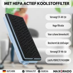 Maxorado Stofzuiger Set 16-delig - 10 zakken + 2 Hepa + Uitblaas + 2 Motor Filter - geschikt voor Miele C3, C2, S8340, S8430, S8310, S8360, S8, S5, S5211, S5210, S8460 — thumbnail 3