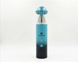 Halteq EL01 - 2-in-1 Kruimeldief & Luchtcompressor - 16.000PA Krachtige Draadloze Handstofzuiger - 7500 mAh Accu - USB-C Oplaadbaar - Voor Thuis & Onderweg - Inclusief Opbergtas, 4 Accessoires & HEPA Filter