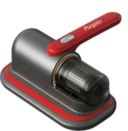 Purgato Huisstofmijt Stofzuiger - UV Lamp Kruimeldief - 8000 Pa zuigkracht Handstofzuiger voor Matras en Textiel - USB Oplader - Kruimelzuiger Rood — thumbnail 1