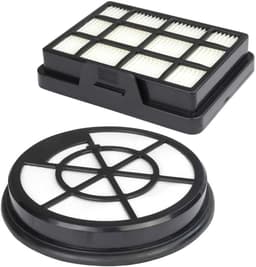 2 stuks -1x HEPA-filter+1x motorbeschermingsfilter voor Bosch BZ152EF serie 2 stofzuiger vervangingsfilter accessoires voor Bosch BGC05A220A BGC05A320 BGC05A322 BGS05A221 BGS05A225/03 voor zakloze stofzuigers — thumbnail 1