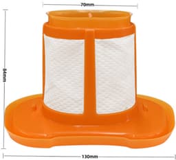 Stofzuigerfilters - 4 stuks - Stof Filter - Filteraccessoires - Fijnstoffilters geschikt voor Black & Decker BHHV520BT BHHV520BFP BHHV320B BHHV320J BHHV520BF BHHV520JF - Vervangingsfilter - Vervangend Filter - Filterscherm - Wasbaar — thumbnail 3