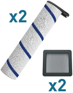 Rowenta X-Clean 7 en 5 Pro ZR337A - Stofzuiger Accessoires - 2 rollers - 2 filters — thumbnail 1