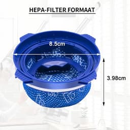 Replacements® Filters geschikt voor Samsung Jet 60 - 75 en 90 series - 4 stuks — thumbnail 2