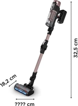 Rowenta X-Force Flex 16.60 RH9CD9 - Steelstofzuiger - Draadloos - Met dweilfunctie - 315 Airwatt - Flexibele buis - 2 uur gebruikstijd - Blauwe LED verlichting zuigmond — thumbnail 3