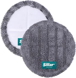 Sillar, set borstel voor stofzuiger, dweilopzetstuk, dweilkop, draaibaar 4-in-1 + 2x dweilopzetstukken, microvezel, vervangingsonderdeel, geschikt voor DYSON V7, V8, V10, V11, V15 — thumbnail 4
