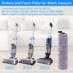 Vervangende - Geschikt voor Shark WD101 AW302 WD201 WD161 WD261 AW261Hydrovac XL 3-in-1 vacuum cleaner - borstels en filtersset - vergelijk onderdeel - 5 STUKS — thumbnail 4
