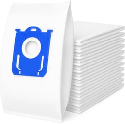30x Stofzuigerzakken geschikt voor Philips S-Bag FC8021/03 Vervanging Synthetisch Stofzakken classic long performance stofzuigzakken, fc8021/03, fc8021/05, performer compact, performer active, powerlife - AEG gr201s, gr201sm, vx6 x force — thumbnail 1