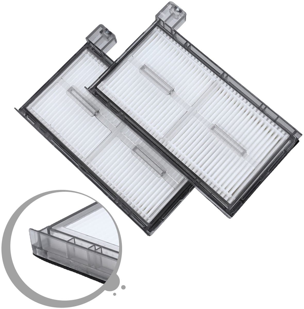 2 reservefilters geschikt voor accessoires van de Eufy robotstofzuiger X8pro — afbeelding 1