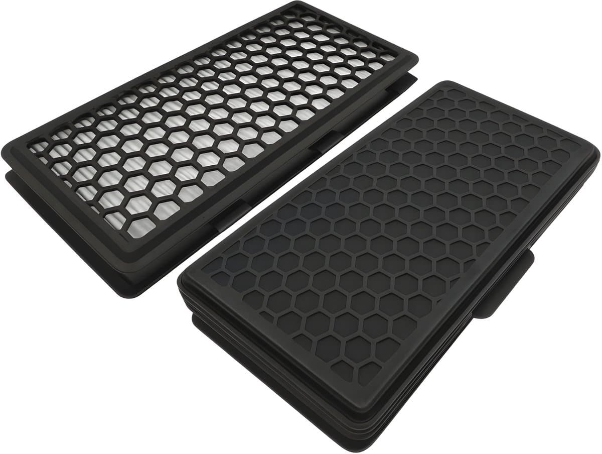2x Actieve Hepa Vervang Filter Set Geschikt Voor Miele Classic Compact C1 Complete C2/C3 - Stofzuigerfilter — afbeelding 1