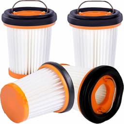 Geschikt voor Shark W1, W2, W3, WV200, WV201, WV205, WV220 draadloze handstofzuigers, 4-pack WV201 stofzuigerfilters — thumbnail 1