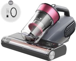 JIMMY BX8 Matrasstofzuiger, met UV-licht, 600 W krachtige zuigkracht, ultrageluid, heteluchttechnologie, LED-scherm en slimme stofsensor, grijs - EU-stekker — thumbnail 1