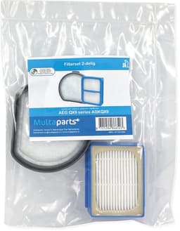Multaparts® filterset geschikt voor AEG QX9 series | Set bestaande uit motor- & HEPA filter | Alternatief voor ASKQX9 9009230922 — thumbnail 4