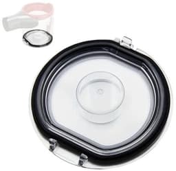 Vervangende Stofzuigerdeksel voor Dyson V7 & V8 – Transparant Deksel met Rubberen Afdichtring – Duurzaam Kunststof – Compatibel met V7/SV11 en V8/SV10 Modellen — thumbnail 1