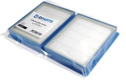 2x Dparts HEPA filter geschikt voor Philips AEG Electrolux - H12 stofzuiger hepafilter voor Performer - PowerPro - Jetmaxx series - stofzuigerfilter allergiefilter - nr. FC8031 - FC8031/01 - AFS1W - EFH12W — thumbnail 3