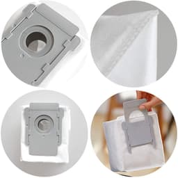 Reserveonderdelen - Geschikt voor iRobot Roomba Combo i7 E5 E6 - stofzuigeraccessoires - 2 filters en 2 stofzuigerzakken — thumbnail 2
