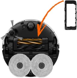 Originele afdekkap voor de borstel van DREAME X50 / L50 / L40s / D20 / Ultra Pro Master - Hoofdborstelkap - Hoofdborstelafdekking - Beschermkap voor de hoofdborstel - kleur: ZWART / model: RGB23 — thumbnail 2