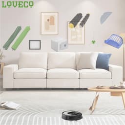 Set van 6 Rubber Borstels voor Robotstofzuigers — thumbnail 5