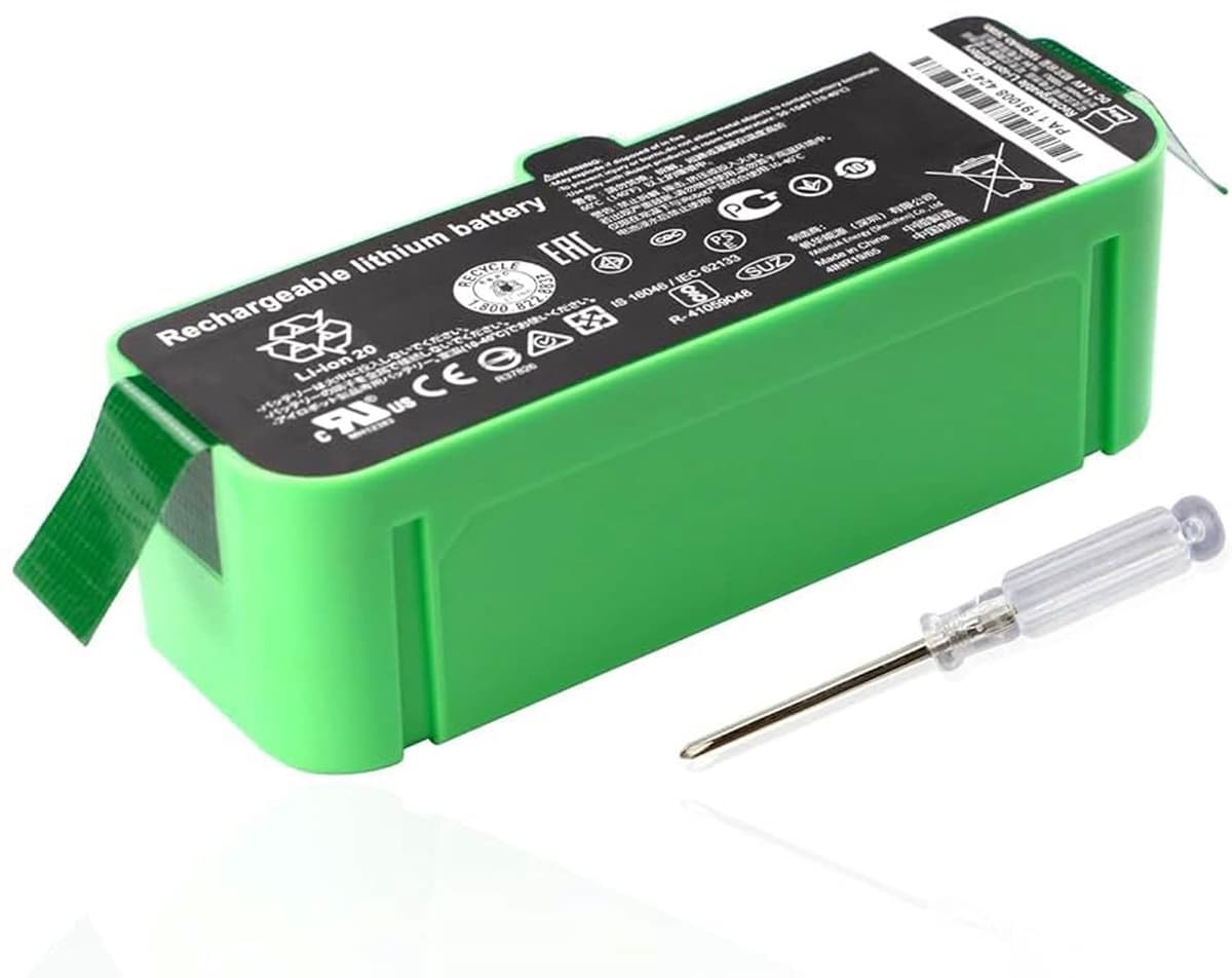 Reserveaccu voor Roomba Stofzuigers 14,4V 1800mAh — afbeelding 1