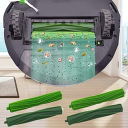Set van 4 Rubber Borstels voor Robotstofzuiger — thumbnail 5