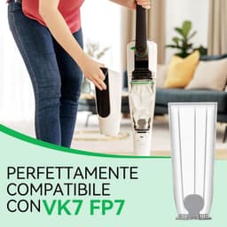 Stofzuigerzakken, 15 stofzakken geschikt voor de Vorwerk Kobold VK7 FP7, 3 HEPA-filters — thumbnail 2