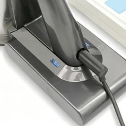 26,1V voedingsadapter voor Dyson V6 V7 V8 draadloze stofzuigers - Vervangende oplader - Stofzuigeradapter - Uitgang 26,1V-0,78A - 5,5*2,5mm - Grijs — thumbnail 2