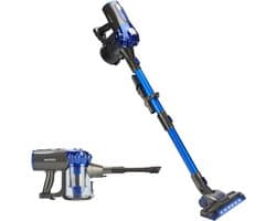 Draadloze Stofzuiger - Steelstofzuiger Handstofzuiger - Huis Reinigen - Lichtgewicht 3-in-1 - 222V 150W - Blauw