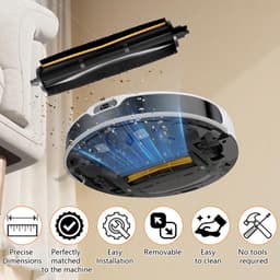 Dailygoods- Hoofdborstel compatibel met Dreame X40 Ultra - Stofzuiger Borstel - Haarvilten Reiniging - Accessoires - Universeel - Effectieve Reiniging - Stofzuigerborstel — thumbnail 3