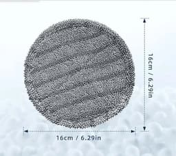 Vervangende microvezel dweilpads - 6 stuks, Geschikt voor Dyson V7, V8, V10, V11 en V15 — thumbnail 2