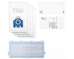 AreoSe - Stofzuigerzakken en filters voor MIELE C3 C2 x4 filtry x2 - 2 zakken + 2 filters