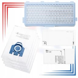 AreoSe - Stofzuigerzakken en filters voor MIELE C3 C2 x4 filtry x2 - 2 zakken + 2 filters — thumbnail 3