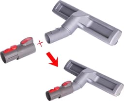 Flexibele vloerborstel (Geschikt voor adapter) Geschikt voor Dyson V7 V8 V10 V11, accessoire Geschikt voor vloerzuigmond van de stofzuiger — thumbnail 2