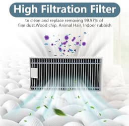 PromoHome 18-delige accessoireset voor Ecovacs Deebot X11 Omnicyclone, X11 PRO OMNI en X9 PRO OMNI stofzuiger - hoofdborstels, dweilrollen, HEPA-filters en zijborstels — thumbnail 3