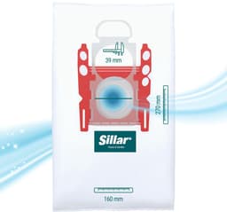 Sillar Stofzuigerzakken synthetisch - anti-allergeen - 4 filterlagen - vervanging voor BBZ41FGALL/ 17000940 /17003048 - geschikt voor stofzuigers Bosch GL20 GL30 GL45 Serie 2 4 6 8 Compaxx, Siemens - 8 stuks — thumbnail 3