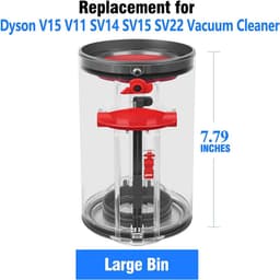 Vervangende stofbak + filter Geschikt voor Dyson V11 - 3 stuks — thumbnail 5