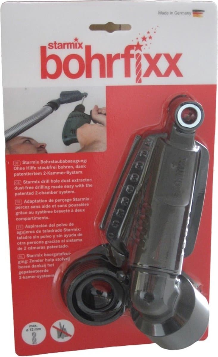 Starmix Universele Afzuigset Bohrfixx BF 12 — afbeelding 1