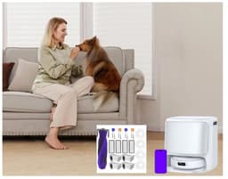 Grote set onderdelen compatibel met stofzuiger NARWAL Freo Z10 Ultra / Freo Z10 Robot Vacuüm. 1 Hoofdborstel - 4 Filters - 4 Doekjes - 4 Zijborstels - 4 Stofzakken - Accessoires - hoogwaardige vervanging — thumbnail 5