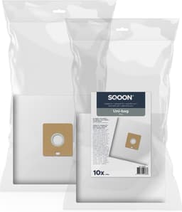 SQOON® Stofzuigerzakken Geschikt voor Uni-Bag Plus - 10 Stuks — thumbnail 1