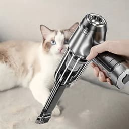 Bovista Kruimeldief - Handstofzuiger - Snoerloos - Draadloos - Auto Stofzuiger - Caravan - Best Verkocht - Car Vacuum Cleaner - Zwart - Tegen Stof — thumbnail 5