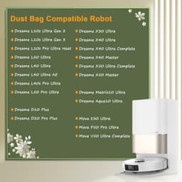 Dreame X40/X50 Complete, X30, Gen2, L10s Plus, L20/L40/L50, voor Mova E30 Pro/P50 Pro Ultra — thumbnail 2