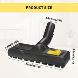 Vloerzuigmond voor Kärcher WD3, WD4, WD5, WD6, droogzuigmond reservestofzuiger vloerzuigmond accessoires — thumbnail 5