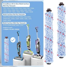 Stofzuiger Borstels - Rolborstel Set - Vloeren Reinigen - Multi-oppervlak Geschikt - 2 stuks - Blauw — thumbnail 5