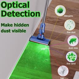 Vacuum Dust Display Lamp - Onzichtbare Stof Verlichting voor Stofzuigers — thumbnail 1