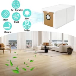 16-delige set stofzakken voor Eufy Clean L60 SES / L60 Hybrid SES / L50 SES robotstofzuigers stofzakken-2,5 liter — thumbnail 2