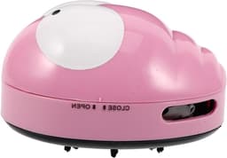 Handstofzuiger - Mini stofzuiger - Bureau schoonmaken - Krachtige zuigkracht - 11 cm - Roze — thumbnail 1