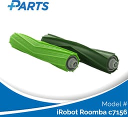 iRobot Roomba c7156 Borstels (2 Stuks, Plus.Parts® alternatief voor 4624870) — thumbnail 1