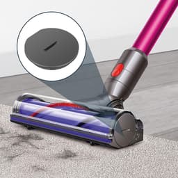 Dailygoody - Vloerborstelkop eindkap - Ingebouwde eindkap voor Dyson - Duurzaam kunststof - Geschikt voor V7 V8 V10 V11 - Eenvoudig te gebruiken — thumbnail 4